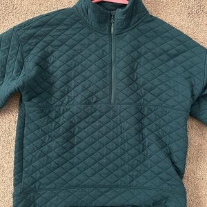 DSG Teal Quilted Pullover